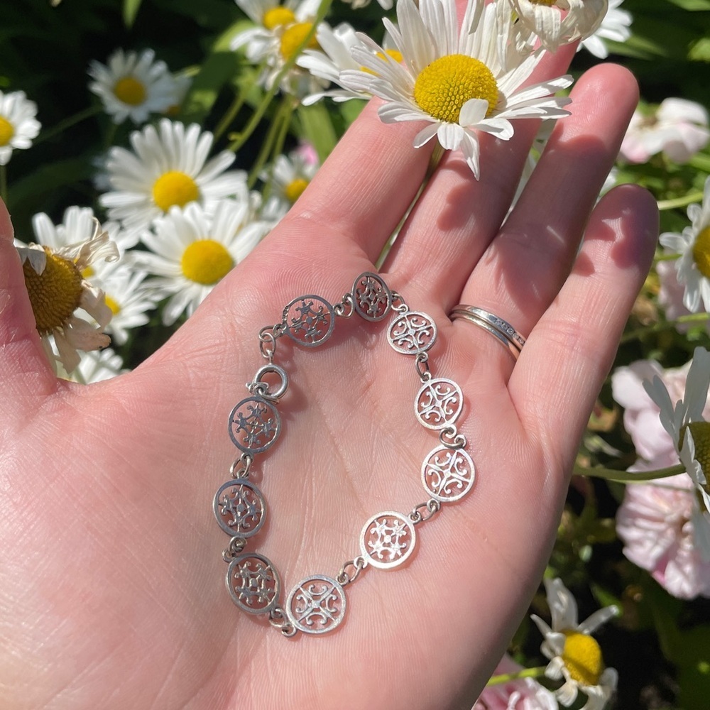 Sterling Silver Malcolm Gray St. Agnis Bracelet​​​